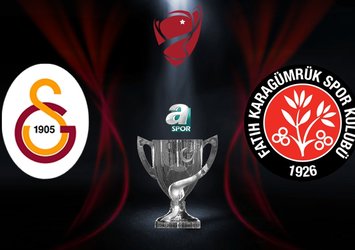 İşte G.Saray - F. Karagümrük maçına dair tüm bilgiler!