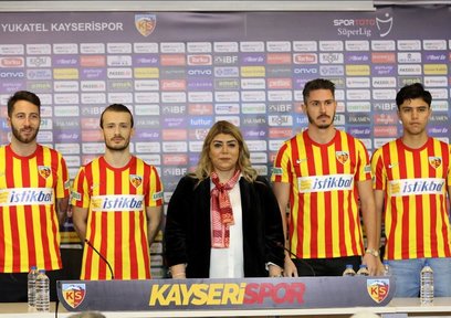 Kayserispor yeni transferleri ile sözleşme imzaladı!