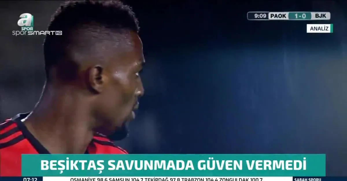 Beşiktaş savunmada güven vermedi