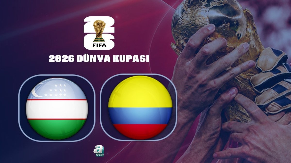 Özbekistan-Kolombiya maçı CANLI İZLE | FIFA Dünya Kupası CANLI MAÇ