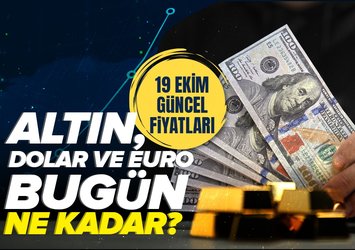 Euro, dolar, sterlin, gram, çeyrek, yarım altın kaç TL?