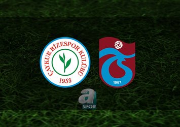 Rizespor - Trabzonspor maçı saat kaçta?