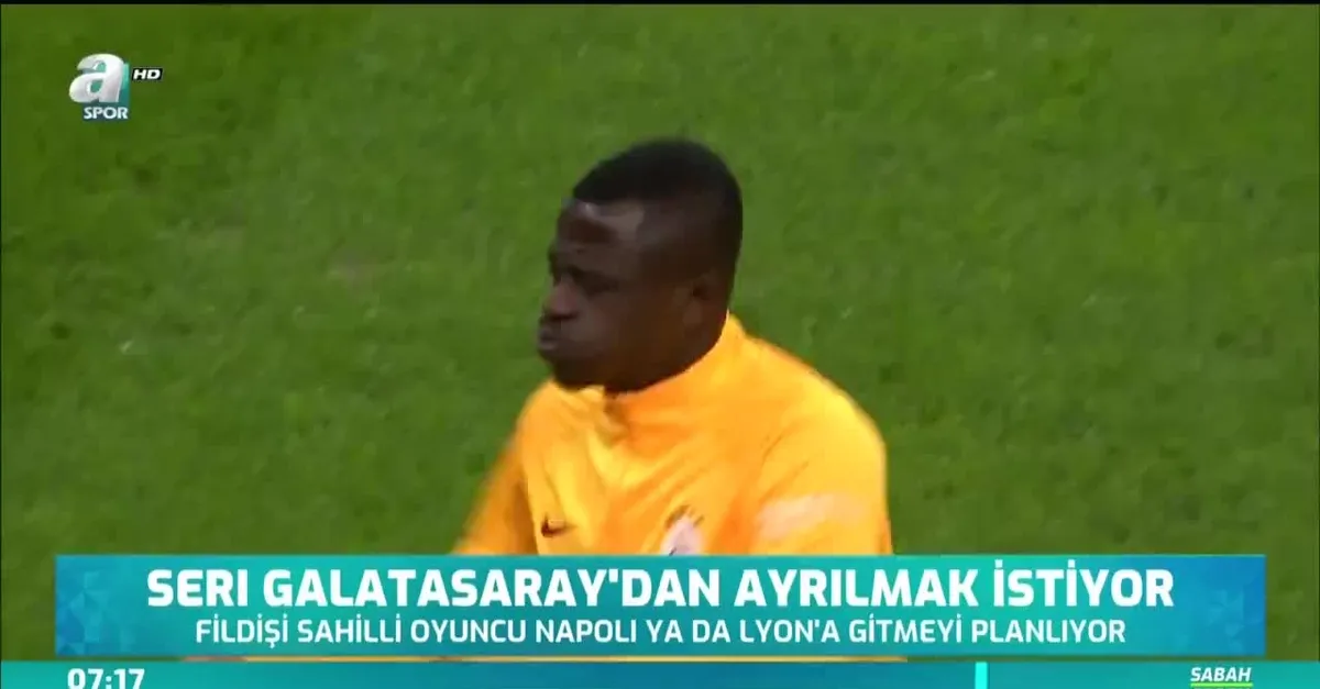 Seri Galatasaray'dan ayrılmak istiyor