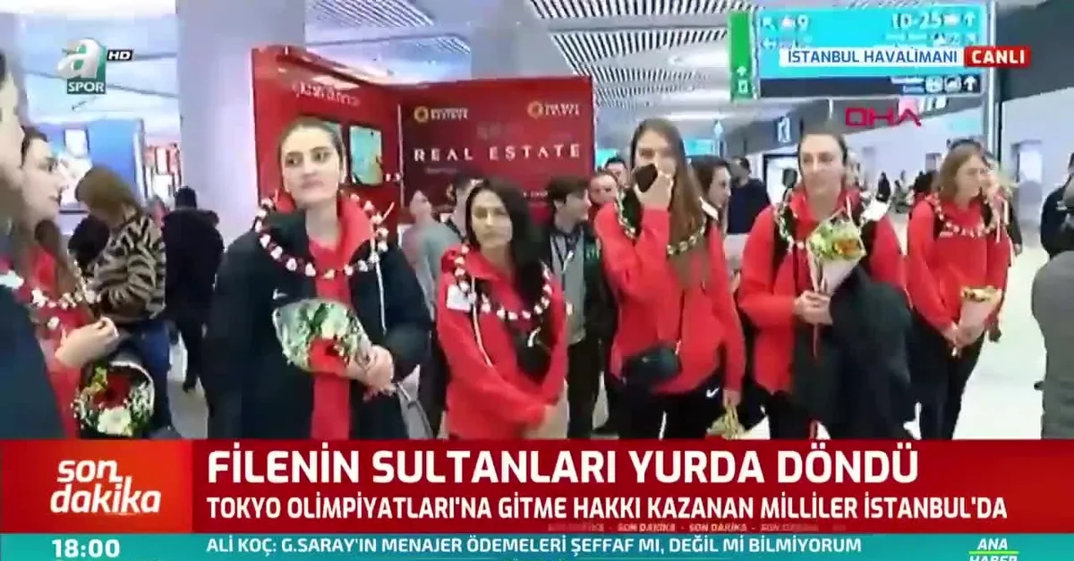 Filenin Sultanları yurda döndü