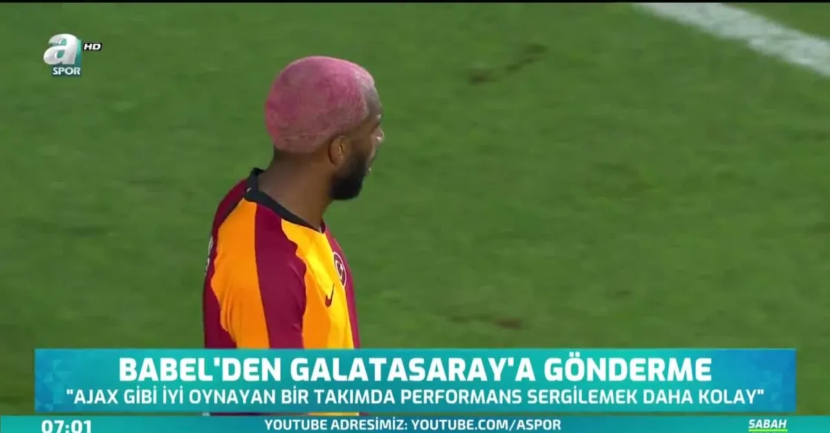 Babel'den Galatasaray'a gönderme