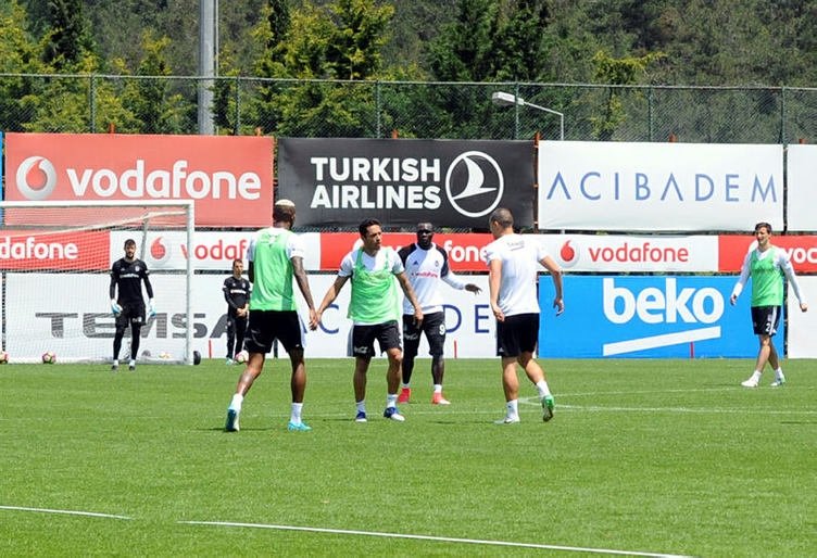 Beşiktaş idmanında gerginlik