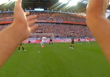 Futbol yayıncılığına yenilik! O maçta...
