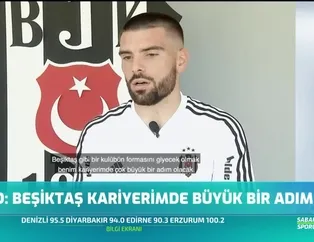 Rebocho: "Beşiktaş kariyerimde büyük bir adım"