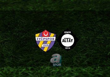 Eyüpspor - Altay maçı hangi kanalda?