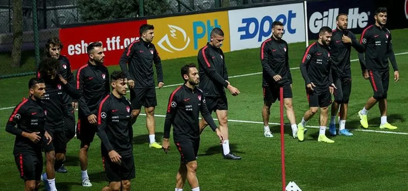 A Milli Futbol Takımı'nda mesai başladı