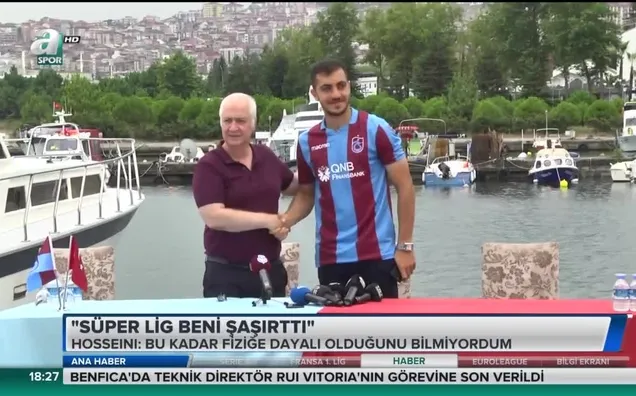 Hosseini: Süper Lig beni şaşırttı