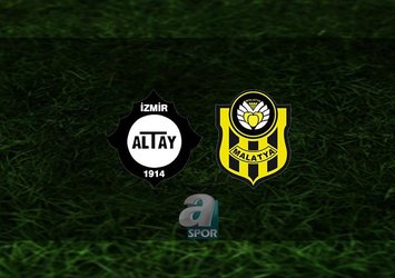 Altay - Yeni Malatyaspor | CANLI