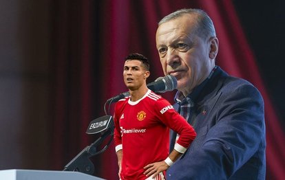 Başkan Erdoğan: Ronaldo’ya maalesef siyasi yaptırım uyguladılar