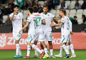 Nefes kesen maçta kazanan Konyaspor!
