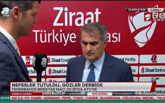 Şenol Güneş'ten Vagner Love açıklaması