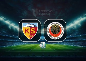 Kayserispor - Gençlerbirliği CANLI