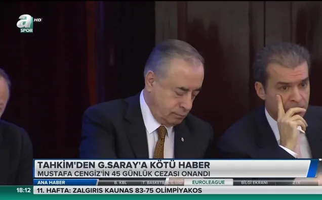 Tahkim'den Galatasaray'a kötü haber