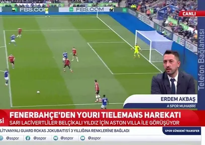 Fenerbahçe Youri Tielemans için devrede!