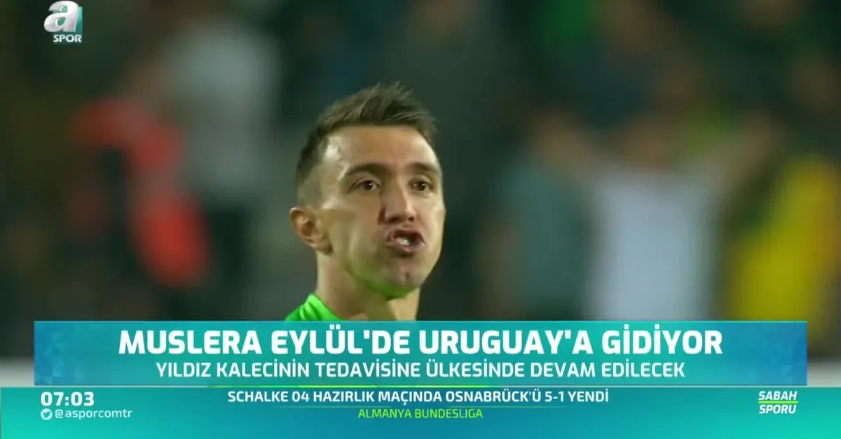 Muslera Eylül'de Uruguay'a gidiyor