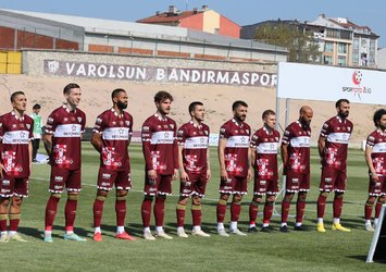 Bandırmaspor'da 7 futbolcuya kadro dışı kararı