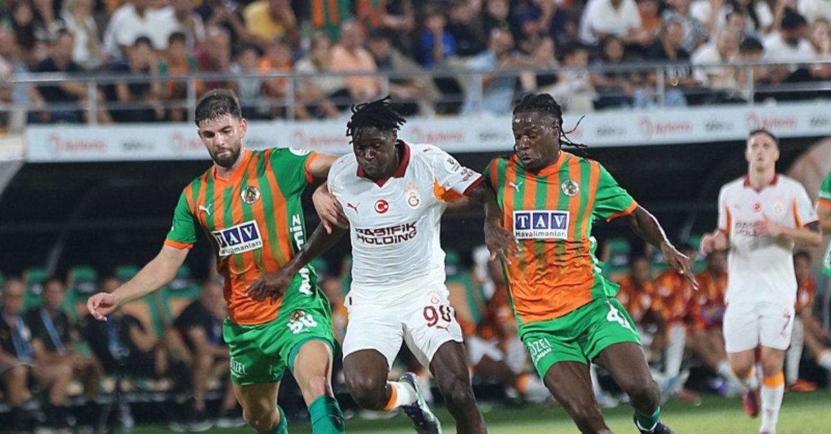 Corendon Alanyaspor 0-1 Galatasaray | MAÇTAN KARELER