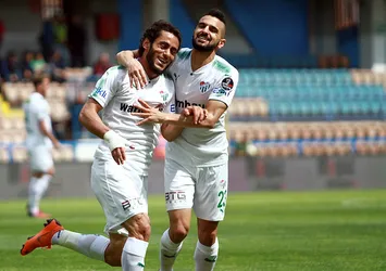Bursaspor'un deplasman kabusu sona erdi
