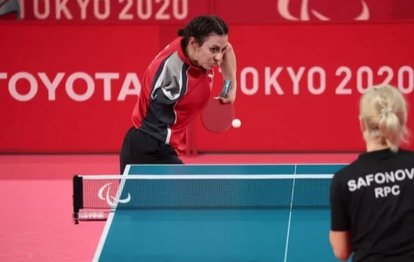 2020 Tokyo Paralimpik Oyunları masa tenisinde Kübra Korkut Safonova’yı 3-1 mağlup etti!