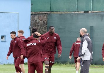 Trabzonspor, Gaziantep FK maçının hazırlıklarını sürdürdü