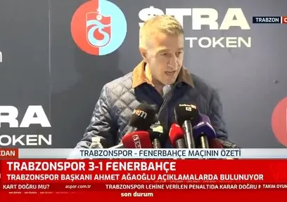 Ahmet Ağaoğlu'dan hakem sözleri!