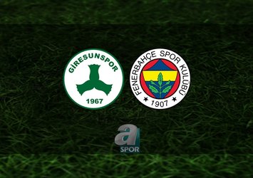 Giresunspor F.Bahçe maçı ne zaman?