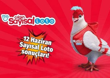 Çılgın Sayısal Loto çekildi! (12 Haziran)