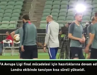 Maurizio Sarri antrenmanı terk etti!