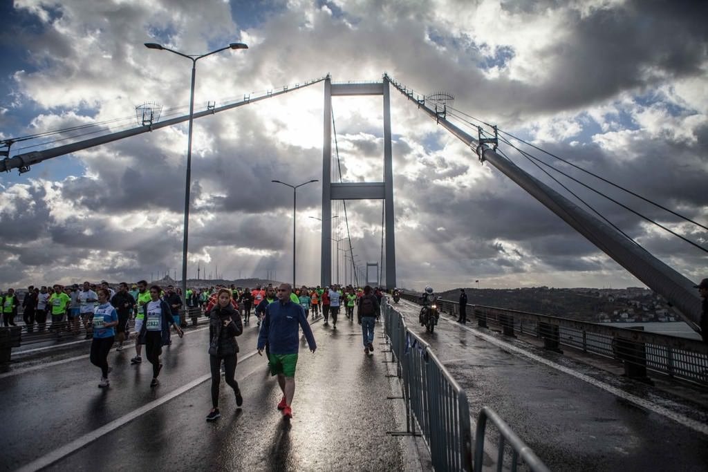 Vodafone 38. İstanbul Maratonu’ndan kareler