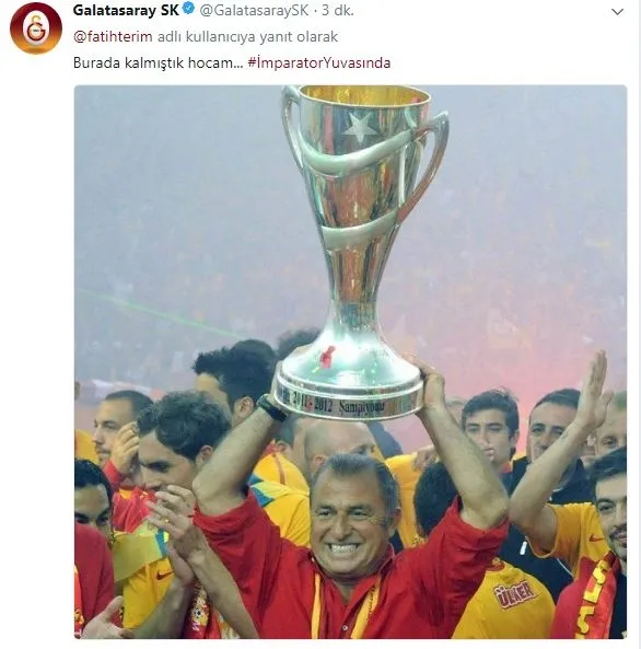 Galatasaray'dan Fatih Terim açıklaması - 2
