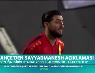 Fenerbahçe'den Sayyadmanesh açıklaması