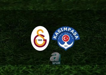 G.Saray'ın Kasımpaşa maçı 11'i belli oldu!