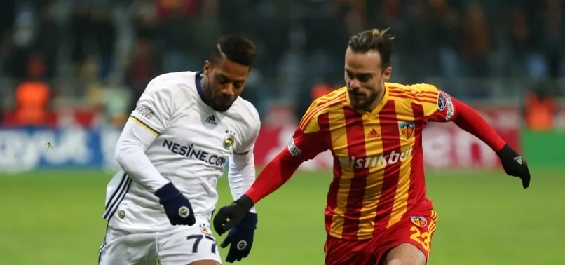 Fenerbahçe'ye Kayserispor darbesi!