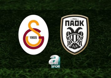 G.Saray'ın PAOK maçı 11'i belli oldu!