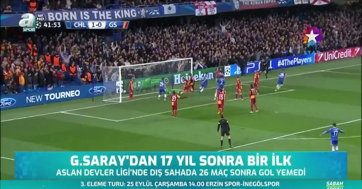 Galatasaray'dan 17 sonra bir ilk