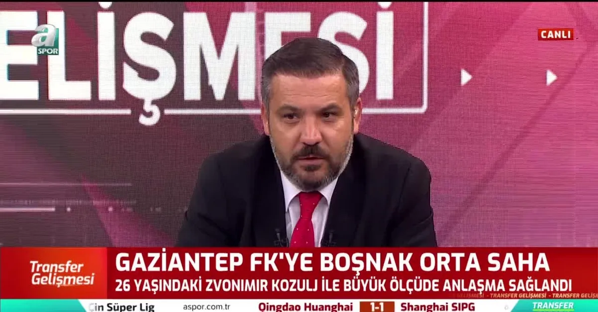 Gaziantep FK'ye Boşnak orta saha!