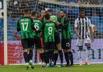 Sassuolo deplasmanda güldü!