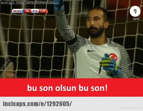 İzlanda-Türkiye mücadelesi capsleri