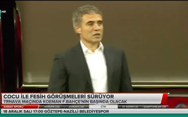 Ersun Yanal 2. kez Fenerbahçe'de