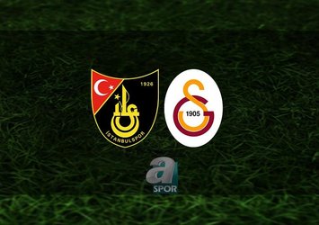 İstanbulspor-Galatasaray maçı detayları!