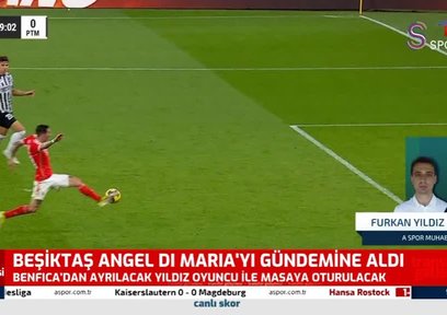TRANSFER HABERİ - Beşiktaş'tan Angel Di Maria ve Mario Hermoso harekatı