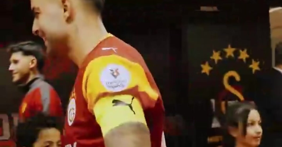 G.Saray Filistinli çocukları konuk etti!