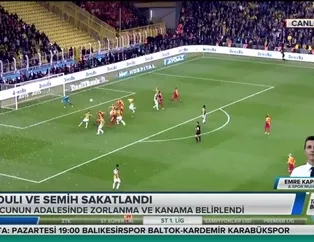 Feghouli ve Semih sakatlandı