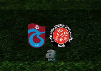 Trabzonspor - Karagümrük | CANLI