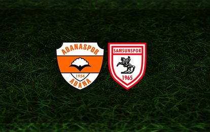 Adanaspor - Samsunspor maçı ne zaman, saat kaçta ve hangi kanalda? | TFF 1. Lig