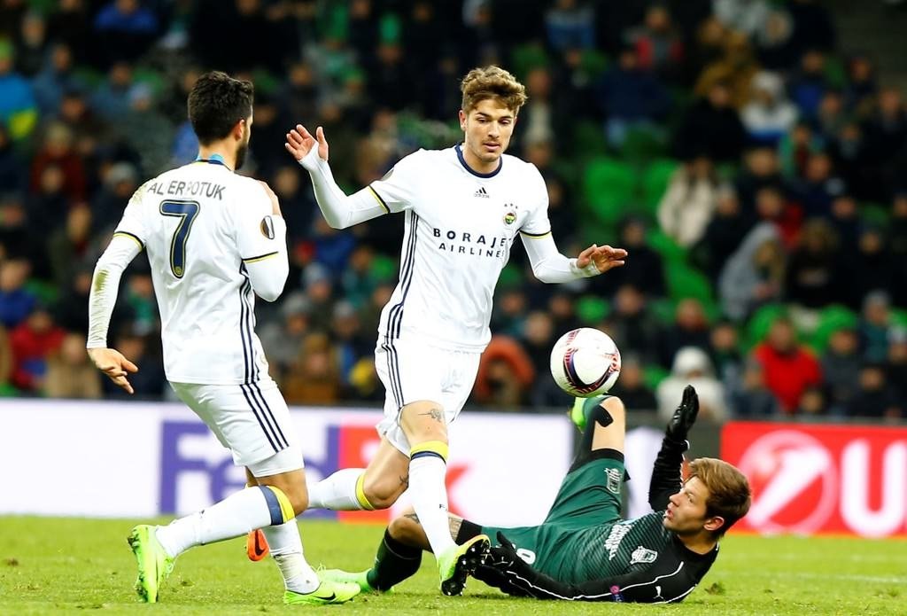 Krasnodar - Fenerbahçe maçından kareler